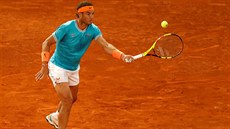  Rafael Nadal p�i lo�ském ro�níku turnaje v Madridu.