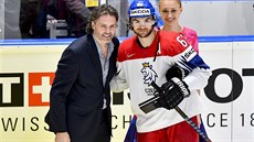 Utkání skupiny B mistrovství světa v hokeji: Norsko - Česká republika, 11....
