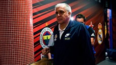 eljko Obradovi, trenér Fenerbahce Istanbul, ped semifinále Euroliy