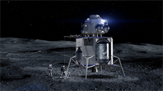 Pistávací modul Blue Moon má být podle zakladatele spolenosti Blue Origin...