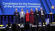 Debata uchaze o funkci pedsedy Evropské komise v Bruselu. Kandidátem frakce...