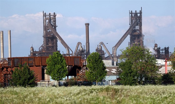 Firma British Steel v Scunthorpe v severní Anglii (21. kvtna 2019)