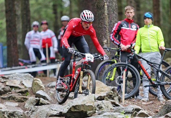 Nkteí bikei na svtový pohár v Novém Mst na Morav trénují u od poátku...