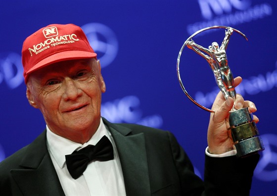 Niki Lauda coby dritel sportovní ceny Laureus