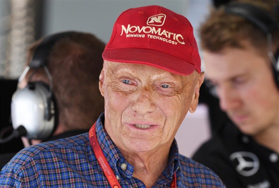 Niki Lauda coby jeden z éf stáje Mercedes