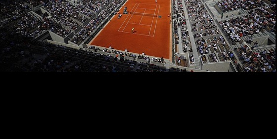 Momentka z Roland Garros