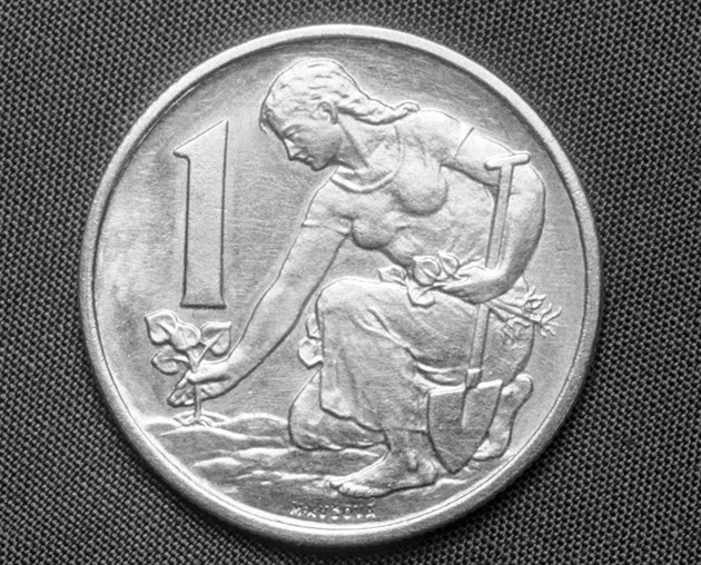 Korunová mince sochařky Uchytilové byla nejdéle obíhajícím platidlem