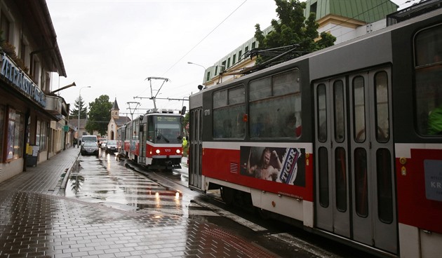 V Brně se srazily tramvaje. Devět lidí se zranilo, z toho čtyři středně těžce