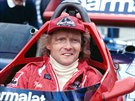 Automobilový závodník Niki Lauda v ervenci 1978