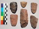 Charakteristickým nálezem na neolitických lokalitách v centrálním Súdánu jsou...