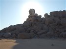 Lokalita Sfinga, hlavní nalezit oblasti tzv. skalních mst