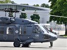 V Brn pistál slavný vrtulník Black Hawk. Lidé si ho mohou prohlédnout v rámci...