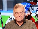 Hokejový trenér Vladimír Vjtek v poadu Rozstel.