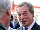 Vdce Strany pro brexit Nigel Farage bhem pedvolební kampan v Newcastlu (20....