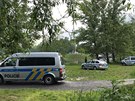 Policie ozn�mila n�lez lidsk�ho t�la ve Vltav� v Podbab�. (20. 5. 2019)