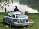 Policie oznámila nález lidského tla ve Vltav v Podbab. (20. 5. 2019)
