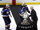 Alex Pietrangelo (27), Alexander Steen (20), Vladimir Tarasenko (91) i David...