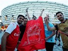 Fanouci Arsenalu ped finále Evropské ligy v Baku