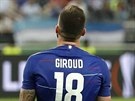 Olivier Giroud z Chelsea lituje zahozené ance proti Arsenalu.