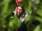 Vévodkyn Kate na výstav RHS Chelsea Flower Show (Londýn, 20. kvtna 2019)