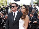 Quentin Tarantino a Daniella Picková (Cannes, 21. kvtna 2019)