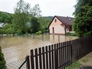 Rozvodnná eka Beva v obci Ústí (22. kvtna 2019)