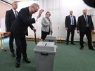 V Praze odvolil i prezident Milo Zeman (24. kvtna 2019)