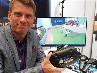 Budějovická společnost Virtual Lab předváděla systém virtuální konferenční...