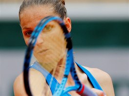 Karolna Plkov v 1. kole Roland Garros.