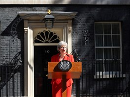 Britsk premirka Theresa Mayov oznamuje svoji rezignaci. (24. kvtna 2019)