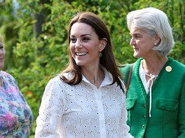 Vévodkyn Kate na výstav RHS Chelsea Flower Show (Londýn, 20. kvtna 2019)