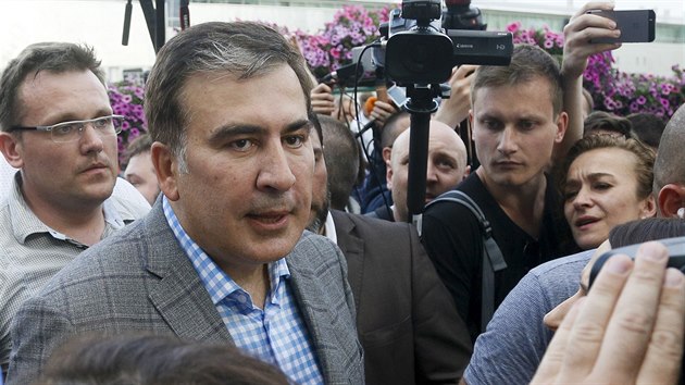 Bval gruznsk prezident a odsk guberntor Michail Saakavili se po vce ne roce vrtil na Ukrajinu. (29. kvtna 2019)