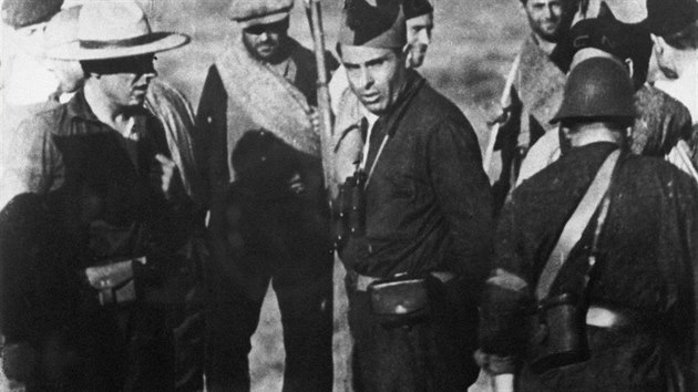 Ikonou protifrankistickho vojenskho boje byl anarchista Buenaventura Durruti.