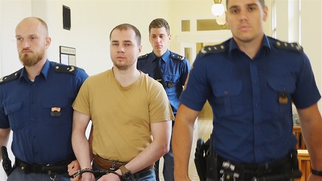 Obalovan Dominik Kobulnick u Mstskho soudu v Praze (20. 5. 2019)