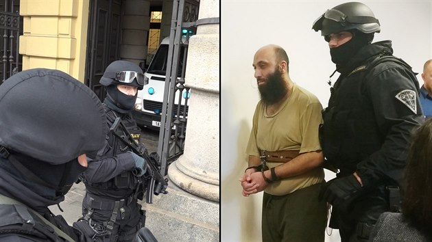 Bval prask imm Smer Shehadeh obvinn z terorismu pichz svdit k soudu (22. 5. 2019)