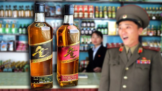 Severokorejsk whiskey Samilpo