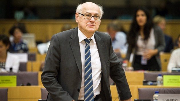 Polsk mstopedseda Evropskho parlamentu Zdzislaw Krasnodebski na snmku z 31. 8. 2017
