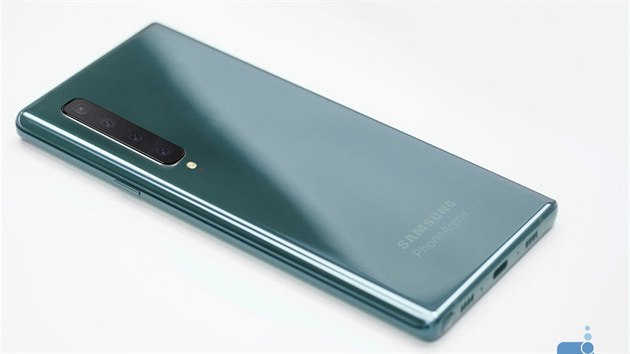 Render chystanho Samsungu Galaxy Note 10