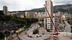 Velká cena Monaka nabízí hezké pohledy pro fanouka.