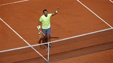 Jedenáctinásobný vítz Roland Garros Rafael Nadal hladce proklouzl do druhého...