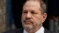 Filmový producent Harvey Weinstein u soudu v New Yorku (25. ledna 2019)
