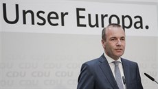 Kandidát Evropské lidové strany Manfred Weber reaguje na první výsledky voleb... | na serveru Lidovky.cz | aktuální zprávy