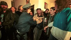 Situace pi zavení klubu Bunkr byla dramatická.