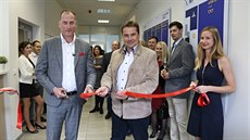 Slavnostní otev�ení Polikliniky H�rka za ú�asti starosty Prahy 13 Ing. Davida...