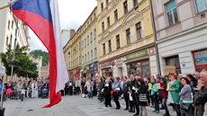 Protestní demonstrace proti premiéru Andreji Babiovi a za nezávislost justice...