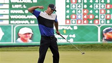 Brooks Koepka slaví obhajobu titulu na PGA Championship.