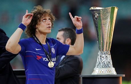 David Luiz z Chelsea coby vtz Evropsk ligy