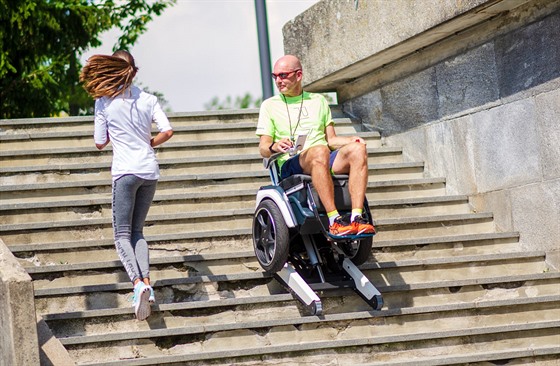 vcarsk startup Scewo umon handicapovanm vyjet a sjet schody.