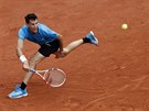 Rakouský tenista Dominic Thiem ve 2. kole Roland Garros.