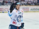 Michal Bulí z Liberce slaví svj gól do branky Chomutova.